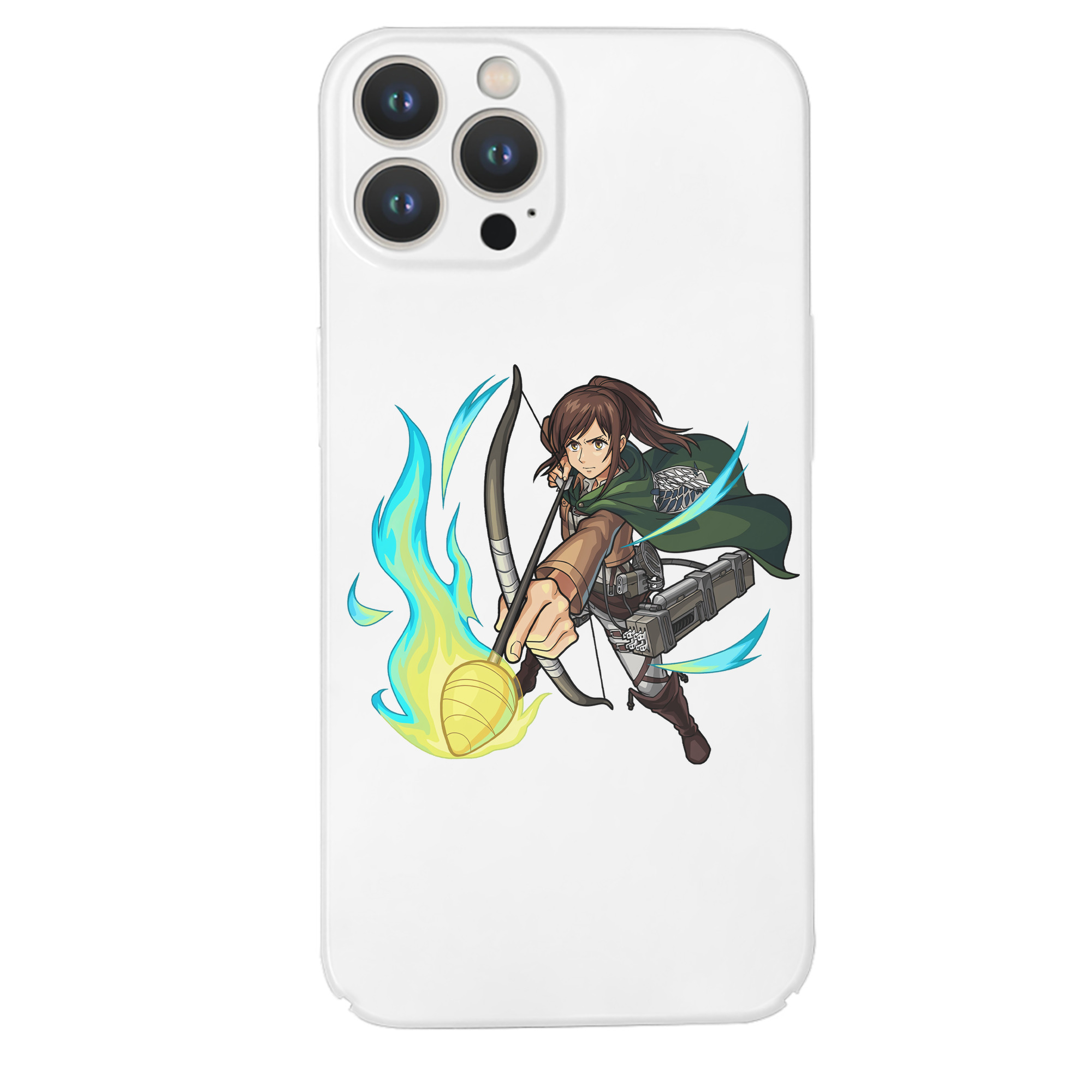 （画像用） 進撃の巨人 サシャ·ブラウス Attack on Titan Sasha Blaus 【iPhone 14シリーズ対応】ハードケース